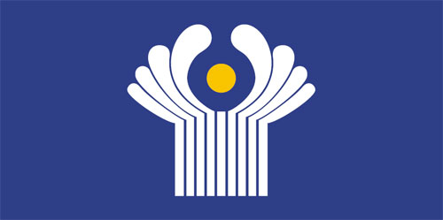 Официальный флаг СНГ, утвержденный в 1994 году